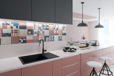 Bateria kuchenna z podłączeniem do filtra wody