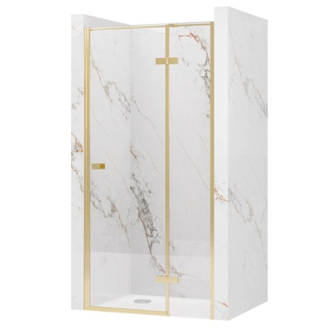 DRZWI PRYSZNICOWE ATLAS BRUSH GOLD 100 L