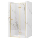 DRZWI PRYSZNICOWE ATLAS BRUSH GOLD 100 P