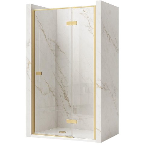 DRZWI PRYSZNICOWE ATLAS BRUSH GOLD 120 P