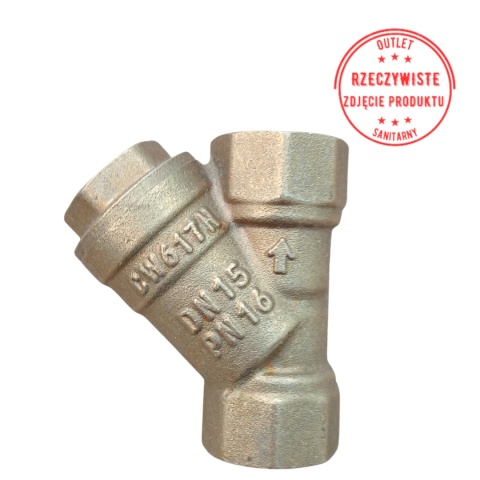 Filtr skośny do wody 1/2'' (DN15) GENEBRE