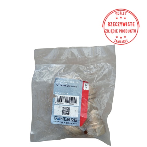 Filtr skośny do wody 3/4'' (DN20) GENEBRE