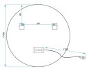 LUSTRO LED BLUETOOTH FFJ 80CM