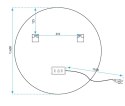 LUSTRO LED HZJ 90CM