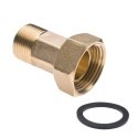 Półśrubunek do wodomierza 3/4''x1'' z uszczelką Schlösser