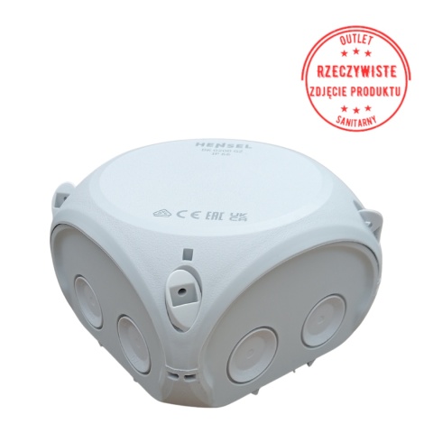 Puszka odgałęźna do instalacji wewnętrznych HENSEL DK 0200 GZ