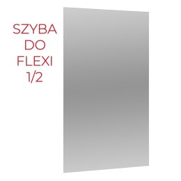 ŚCIANKA PRYSZNICOWA FLEXI 130 cm GREY 1/2