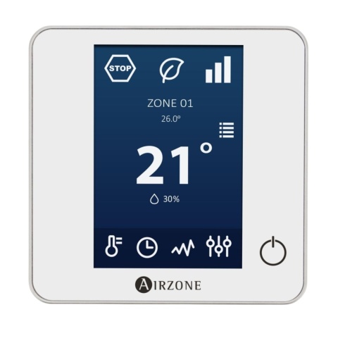 Termostat Airzone Blueface Zero Cable biały