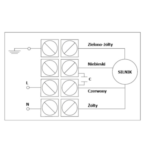 Wentylator osiowy, ssący Ferono FSS300