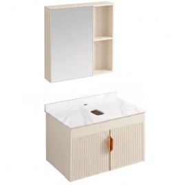 ZESTAW MEBLI ŁAZIENKOWYC TOP AA147 MODO 60CM BEIGE