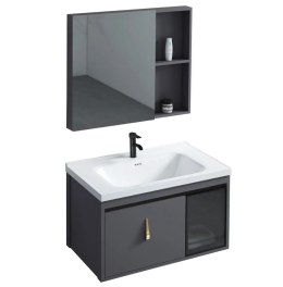 ZESTAW MEBLI ŁAZIENKOWYCH AA38 PARIS 60CM GREY