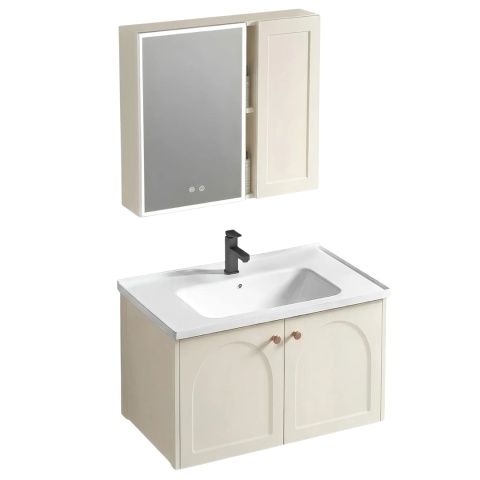 Zestaw mebli łazienkowych z umywalką DENVER 60 cm