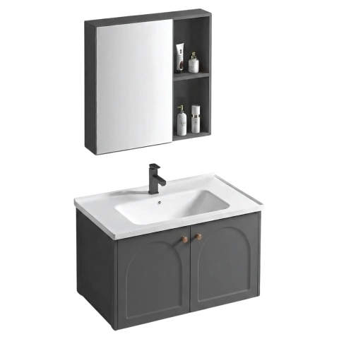 Zestaw mebli łazienkowych z umywalką DENVER 60 cm