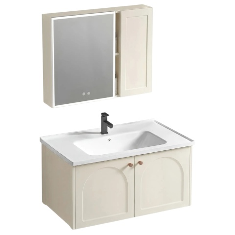 Zestaw mebli łazienkowych z umywalką DENVER 80 cm