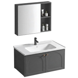 Zestaw mebli łazienkowych z umywalką DENVER 80 cm