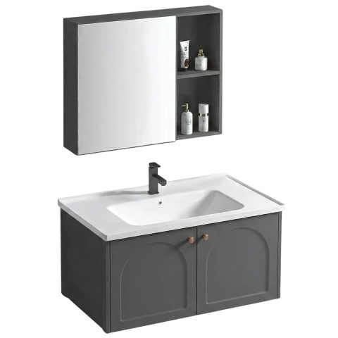 Zestaw mebli łazienkowych z umywalką DENVER 80 cm