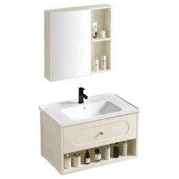 Zestaw mebli łazienkowych z umywalką RIVER 60 cm