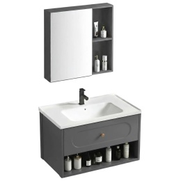 Zestaw mebli łazienkowych z umywalką RIVER 60 cm