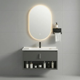 Zestaw mebli łazienkowych z umywalką TOLEDO 60 cm