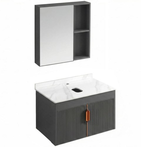 ZESTAW MEBLI ŁAZIENKOWYCH TOP AA147 MODO 60CM GREY