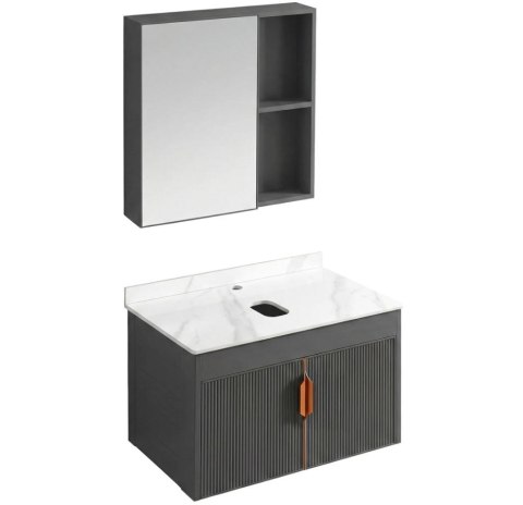 ZESTAW MEBLI ŁAZIENKOWYCH TOP AA18 MARTI 60CM GREY