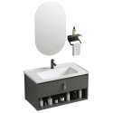 Zestaw mebli łazienkowych z umywalką TOLEDO 80 cm