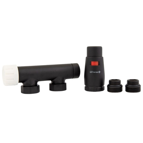 Zestaw termostatyczny (prawy) do grzejnika SCHLOSSER duoplex 3/4'' M22x1,5