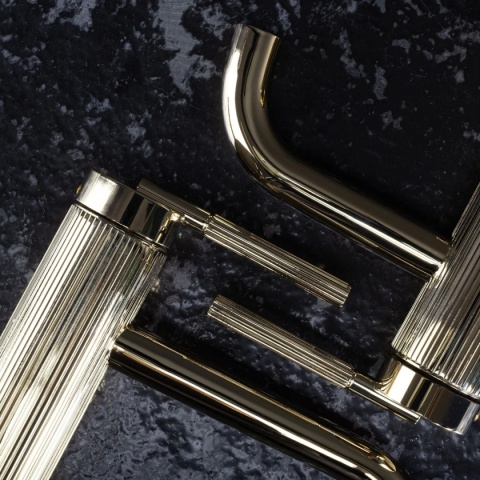 Bateria umywalkowa wysoka REA ARGON złota