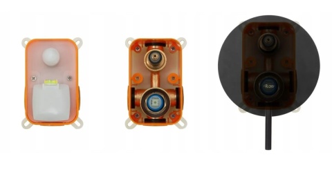 Bateria wannowa podtynkowa REA LUNGO CHROM + BOX