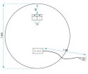 LUSTRO LED FFJ 70CM
