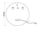 LUSTRO LED MMJ GOLD 50CM
