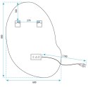 LUSTRO P11230 LED CLOUD C 80x60cm
