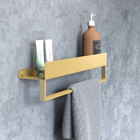 PÓŁKA ŁAZIENKOWA SF01-450-BG BRUSH GOLD