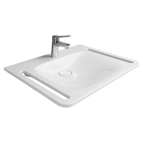 Umywalka dla niepełnosprawnych VIGOUR DERBY PLUS 700/550