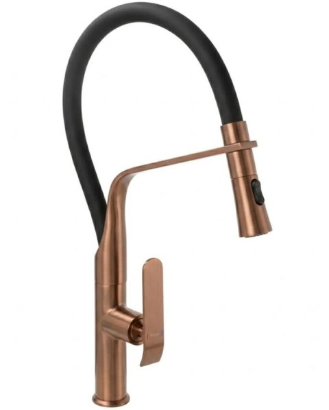 BATERIA KUCHENNA CASTOR MIEDŹ SZCZOTKOWANA