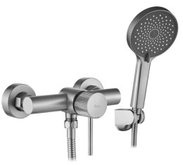 BATERIA PRYSZNICOWA LUNGO STRIPE NIKIEL SZCZOTKOWA