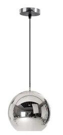 Lampa szklana Kula 20CM LE 03-1 Chrom