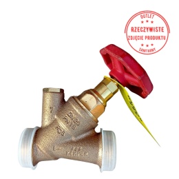 Zawór odcinający skośny KEMPER 1732G DN20 G1 PN16