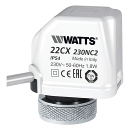 Siłownik elektrotermiczny WATTS 22CX230NC2-22