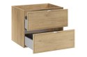 Szafka pod umywalkę 60cm 2 szuflady TERRA CREMONA