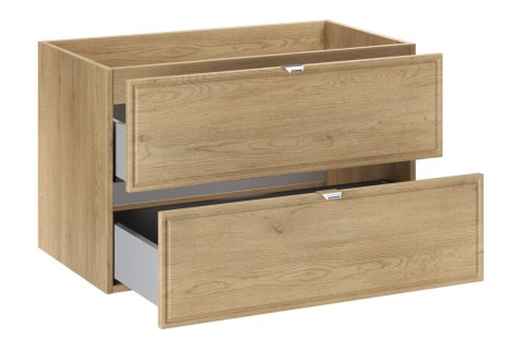 Szafka pod umywalkę 80cm 2 szuflady TERRA CREMONA