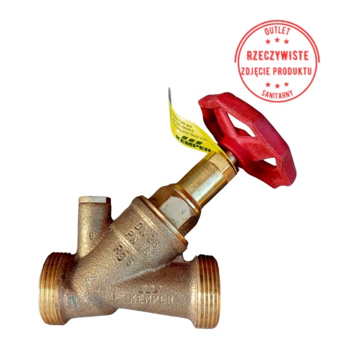 Zawór odcinający skośny KEMPER 1732G DN25 G11/4 PN16