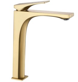 BATERIA UMYWALKOWA JOE ZŁOTA SZCZOTKOWANA WYSOKA