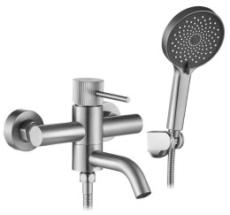 BATERIA WANNOWA LUNGO STRIPE NIKIEL SZCZOTKOWANY