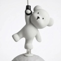 Lampa sufitowa wisząca miś stojący na księżycu G166-1CP