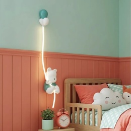 Lampa ścienna kinkiet miś G170-W