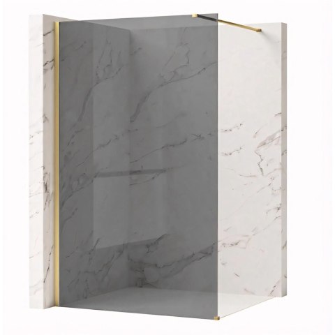ŚCIANKA PRYSZNICOWA FLEXI 100 cm GREY 1/2