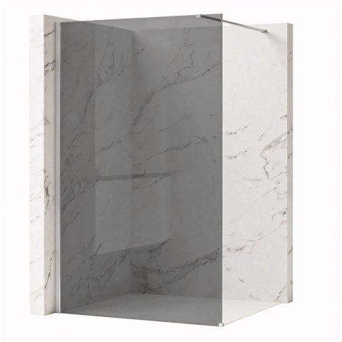 ŚCIANKA PRYSZNICOWA FLEXI 100 cm GREY 1/2
