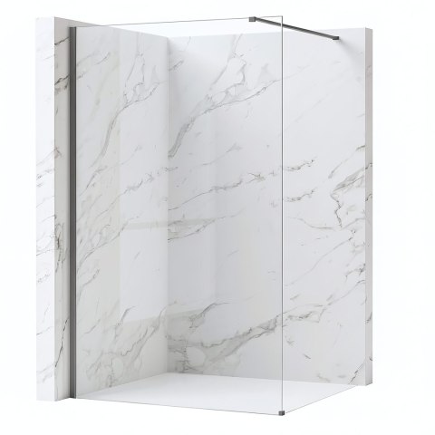 ŚCIANKA PRYSZNICOWA FLEXI 110 cm TRANSPARENT 1/2