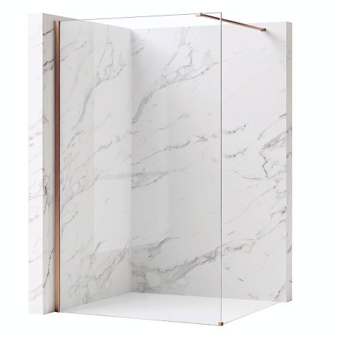 ŚCIANKA PRYSZNICOWA FLEXI 110 cm TRANSPARENT 1/2